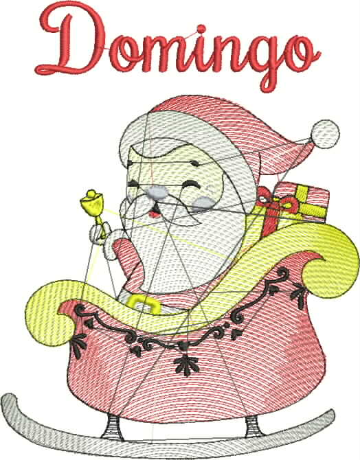 European Festive Bauble Embroidery