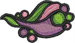 Golden Ride Embroidery Design