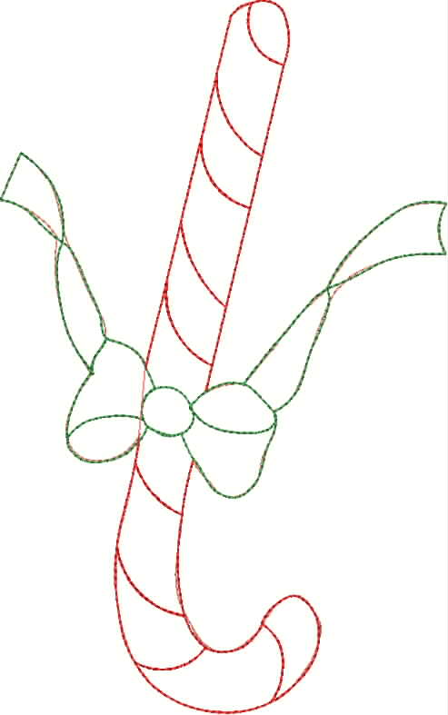 Color Patch Wheel Embroidery Design