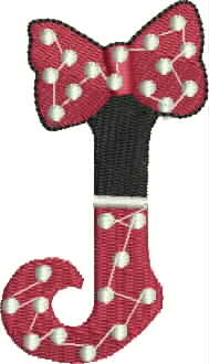 J – Joyful Mini Mouse J
