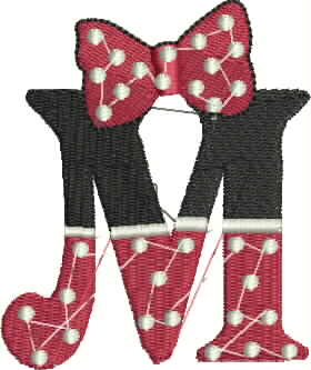 M – Magical Mini Mouse M