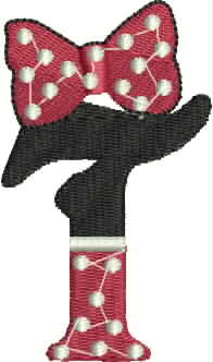 T – Tiny Mini Mouse T