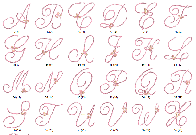 monogram font