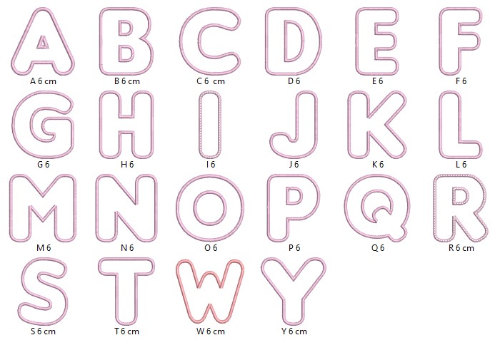 Decorative Alphabet Embroidery Patterns