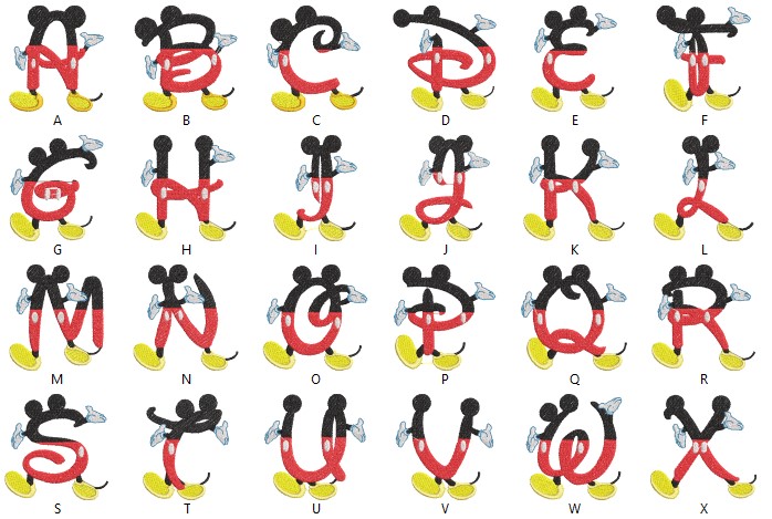 Premium Alphabet Monogram Embroidery Bundle