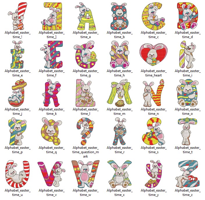 Custom Monogram Letter Embroidery Design