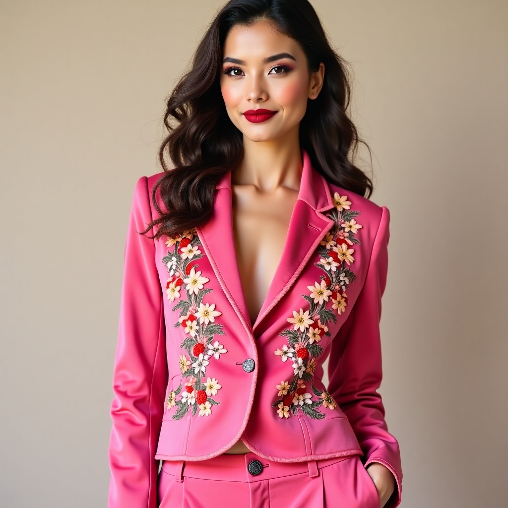 Regal Bloom Women's Parade Blazer