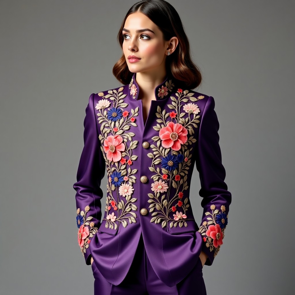 Prestige Floral Heritage Tailored Jacket