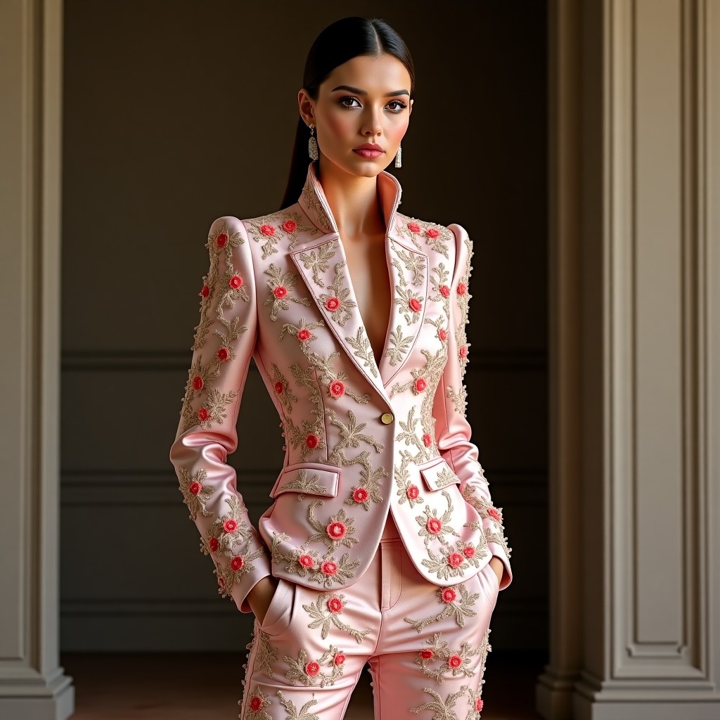 Imperial Midnight Garden Luxury Jacket