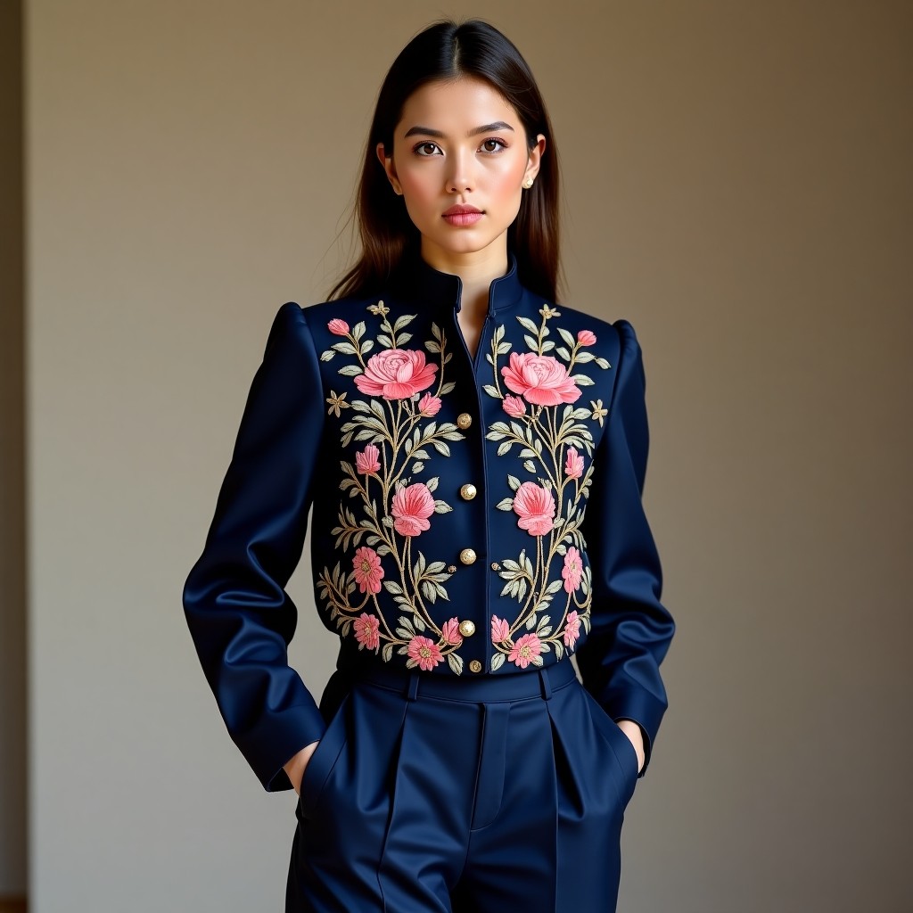 Designer Heritage Floral Luxury Jacket
