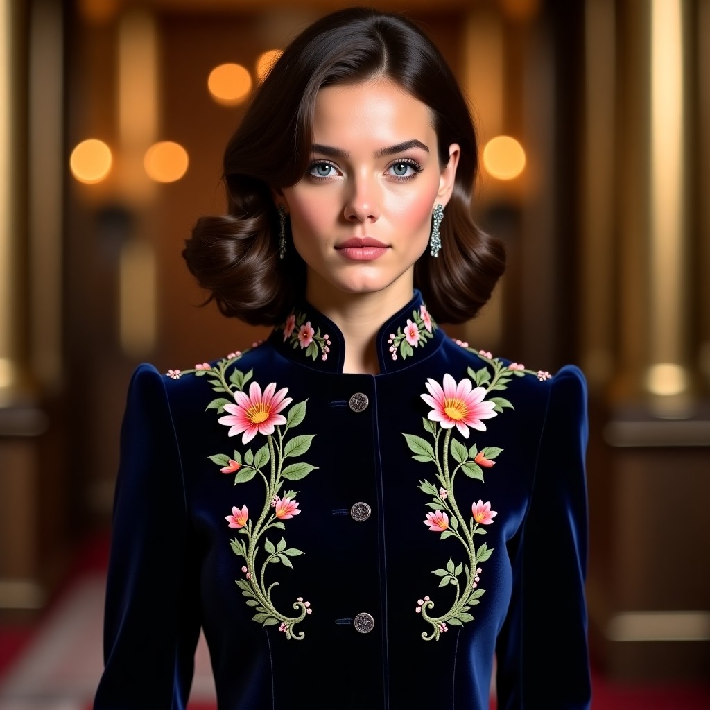 Prestige Orchid Blossom Executive Jacket