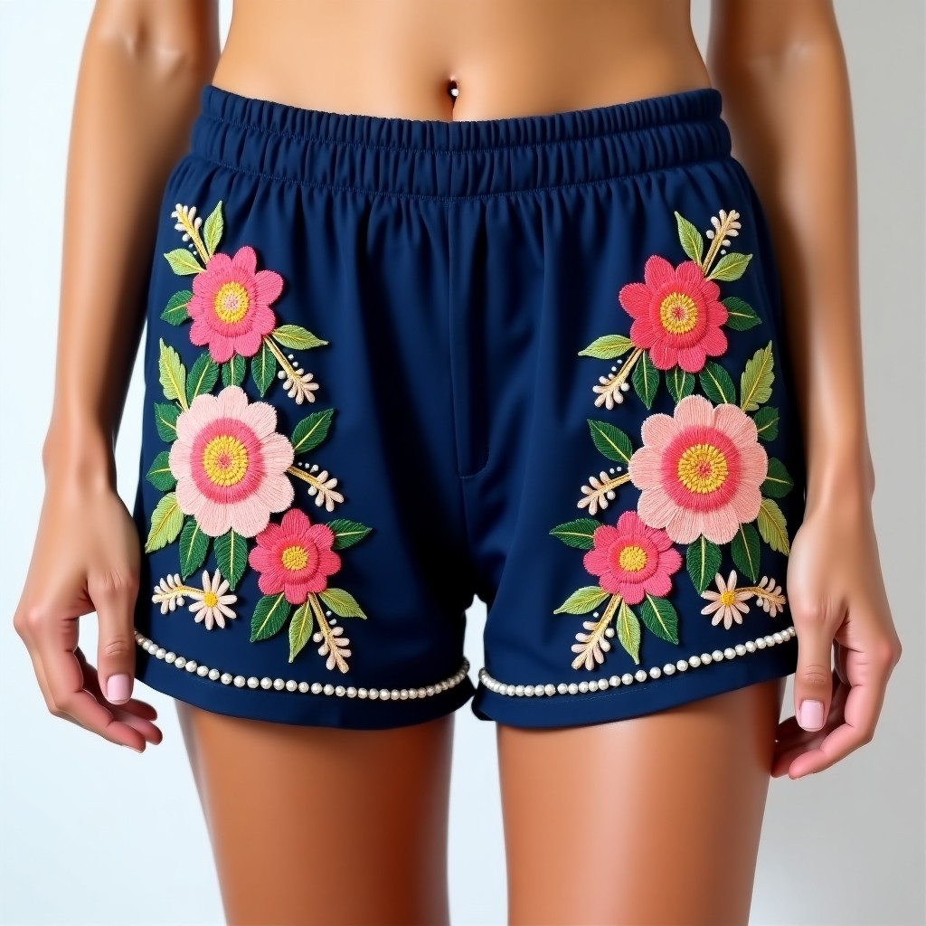 Prestige Orchid Garden Women's Boutique Shorts