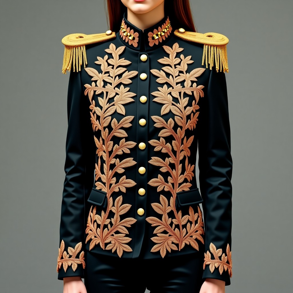 Grand Royal Floral Commander Women's Blazer