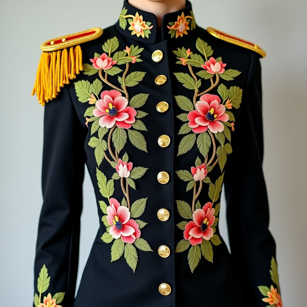 Royal Floral Empress Women's Luxury Blazer