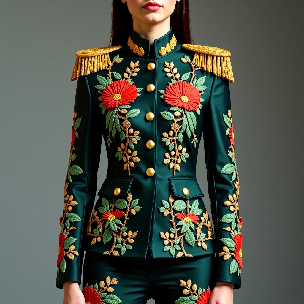 Golden Garden Commander Women's Blazer