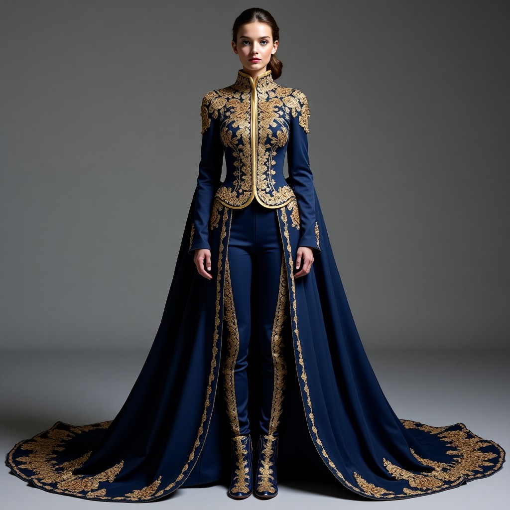 Imperial Matador Embroidered Cape Suit