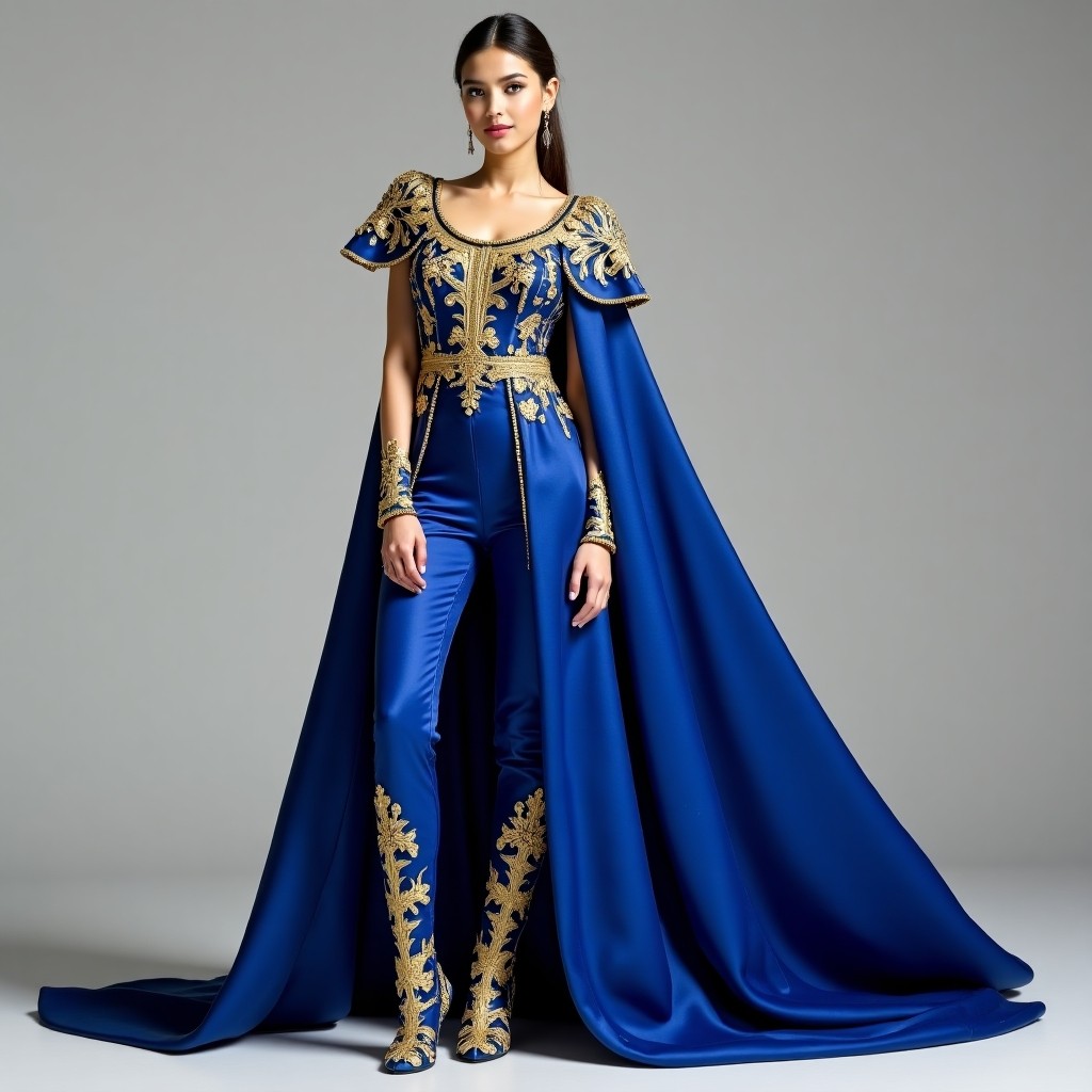 Luxe Matador Royal Cape Jacket