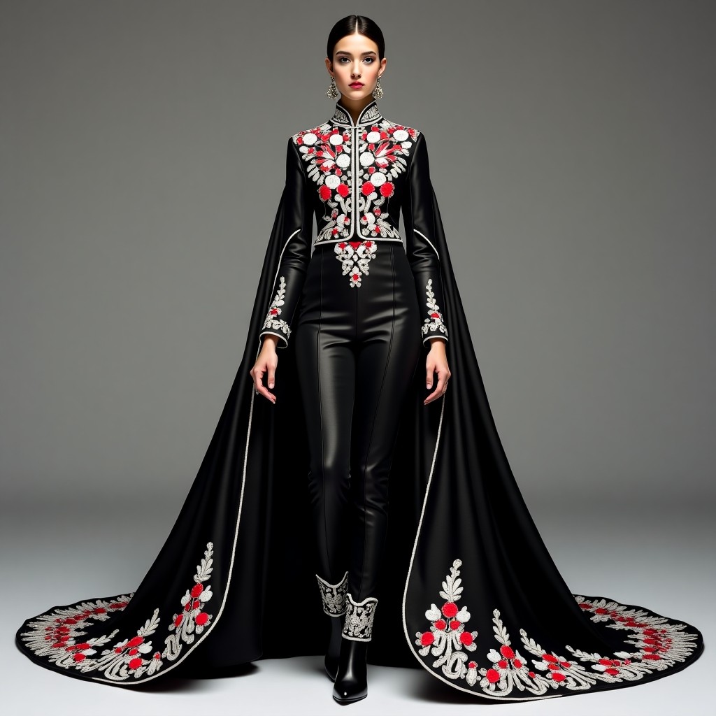 Regal Gold Matador Cape Ensemble