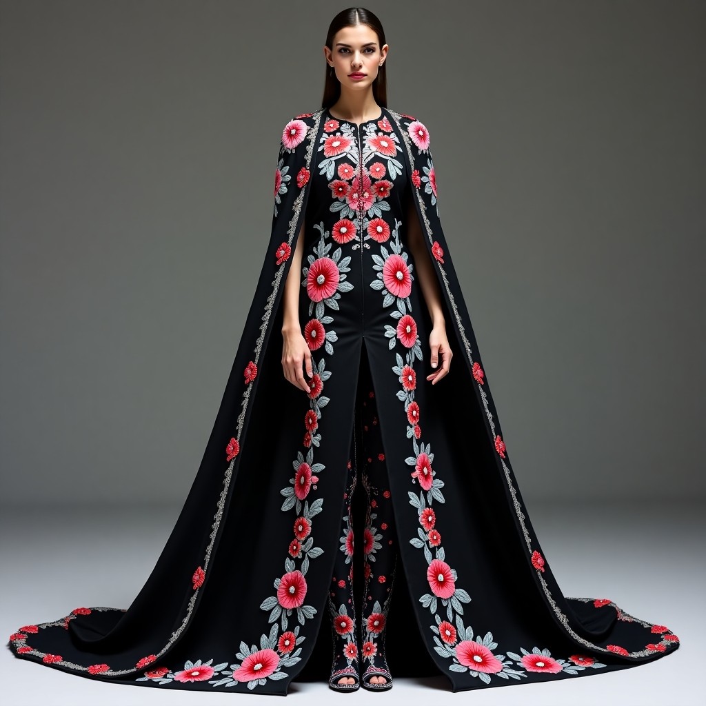 Golden Royal Matador Blazer Cape