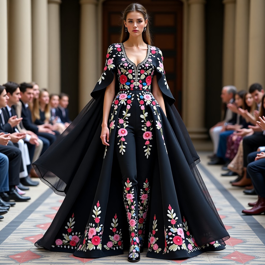 Imperial Golden Matador Cape Ensemble