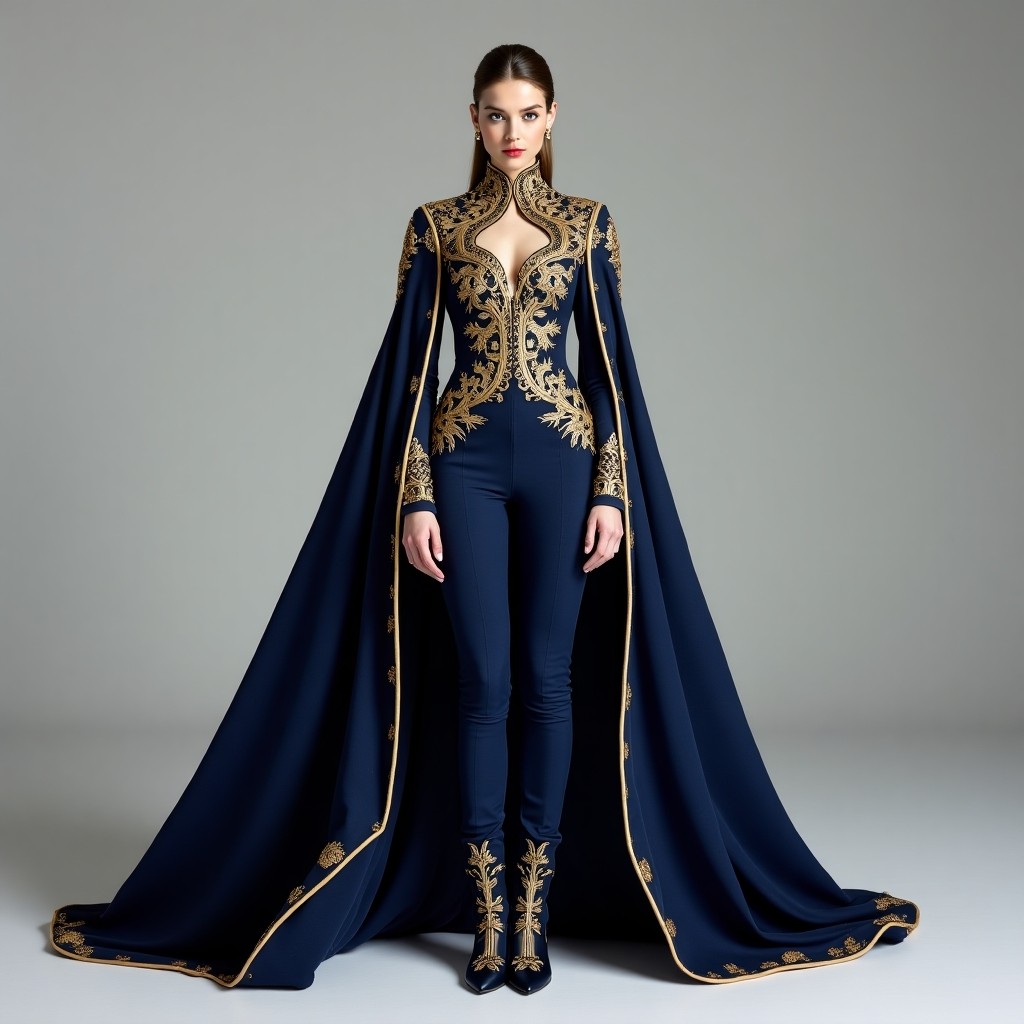 Royal Matador Grand Couture Cape Suit