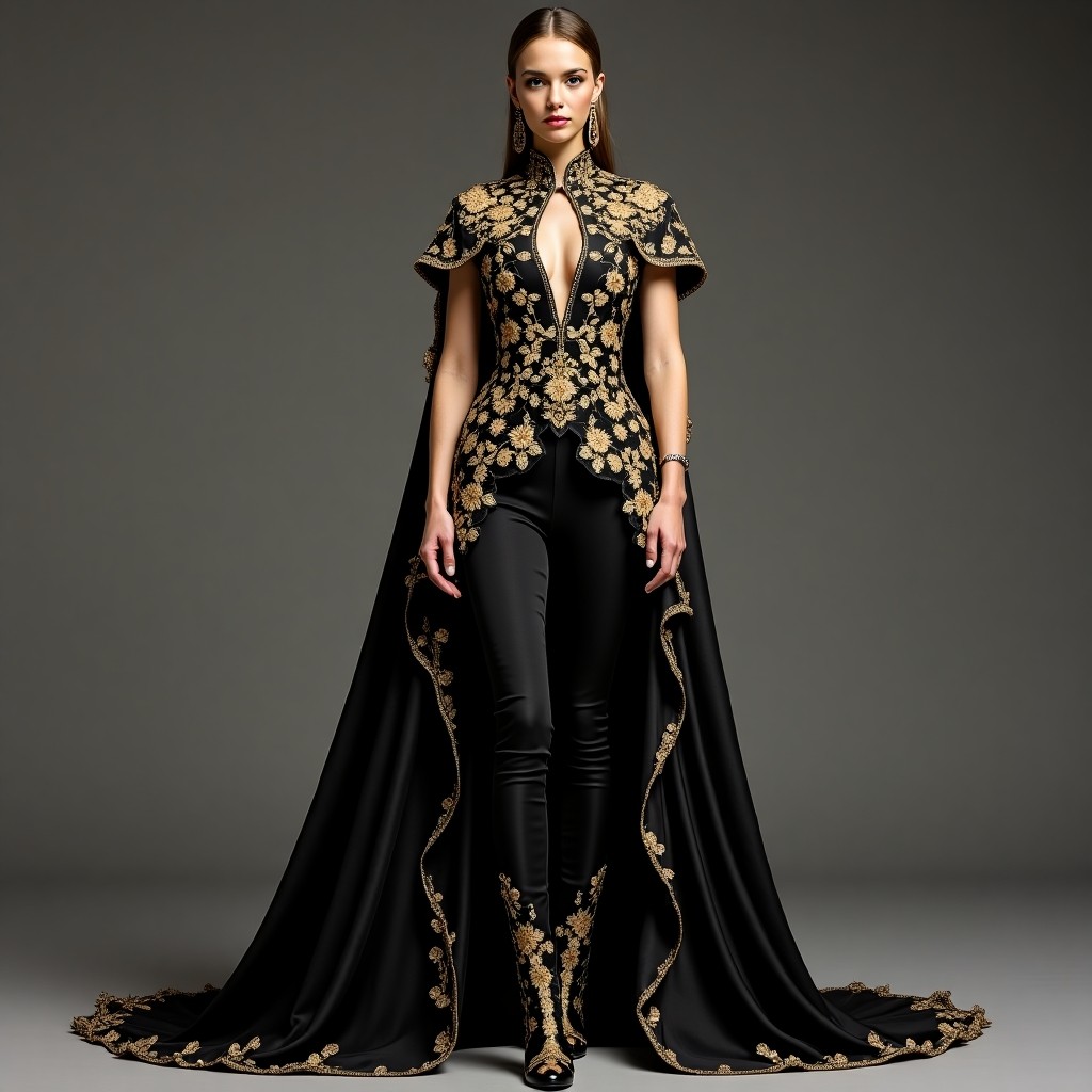 Majestic Royal Matador Embroidered Suit