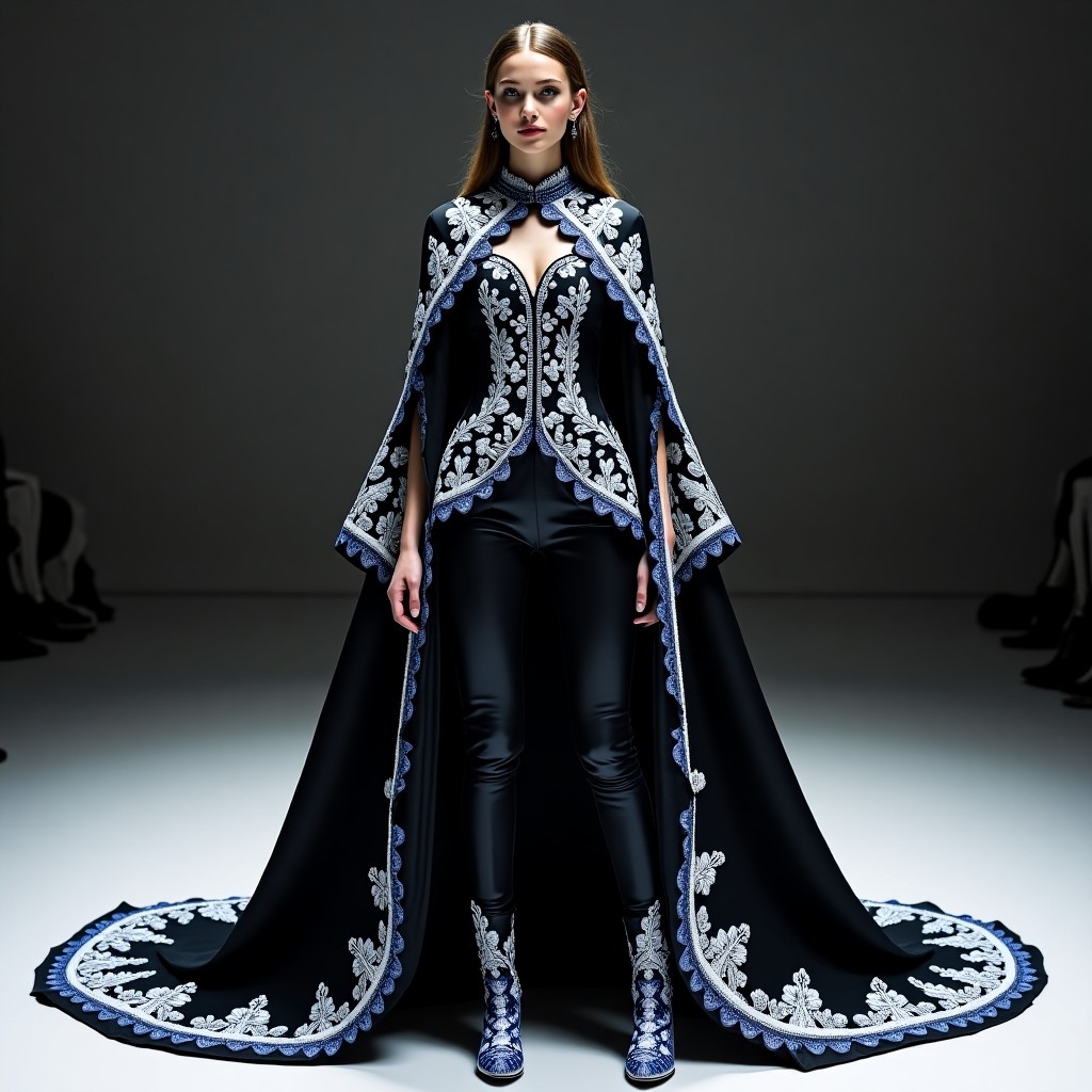 Imperial Royal Gold Matador Cape Suit