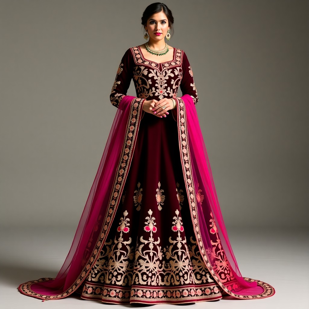 Regal Embroidered Party Lehenga