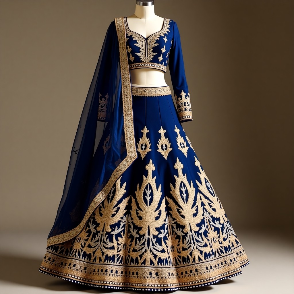 Royal Celebration Embroidery Lehenga