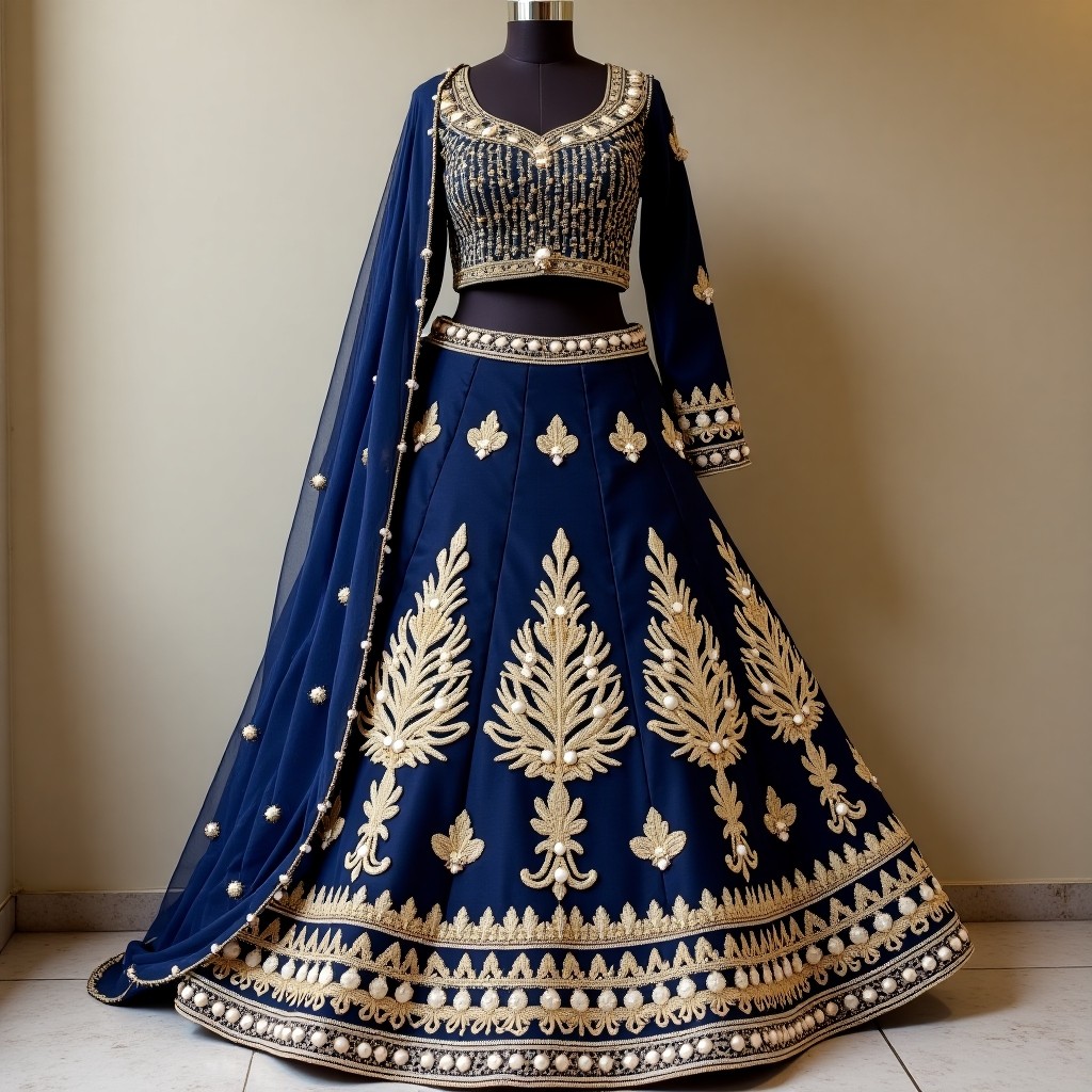 Royal Blossom Elegance Lehenga
