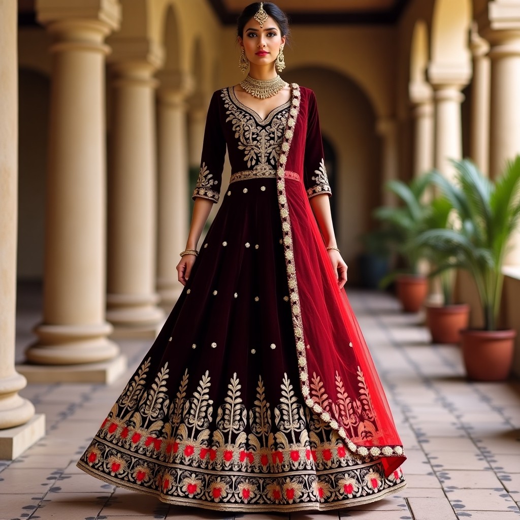 Royal Garden Celebration Lehenga