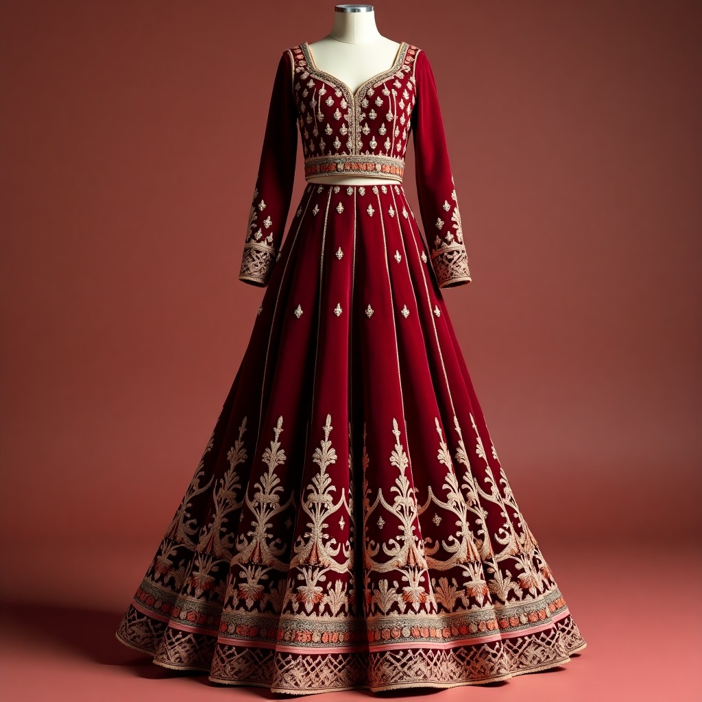 Regal Floral Wedding Collection Lehenga