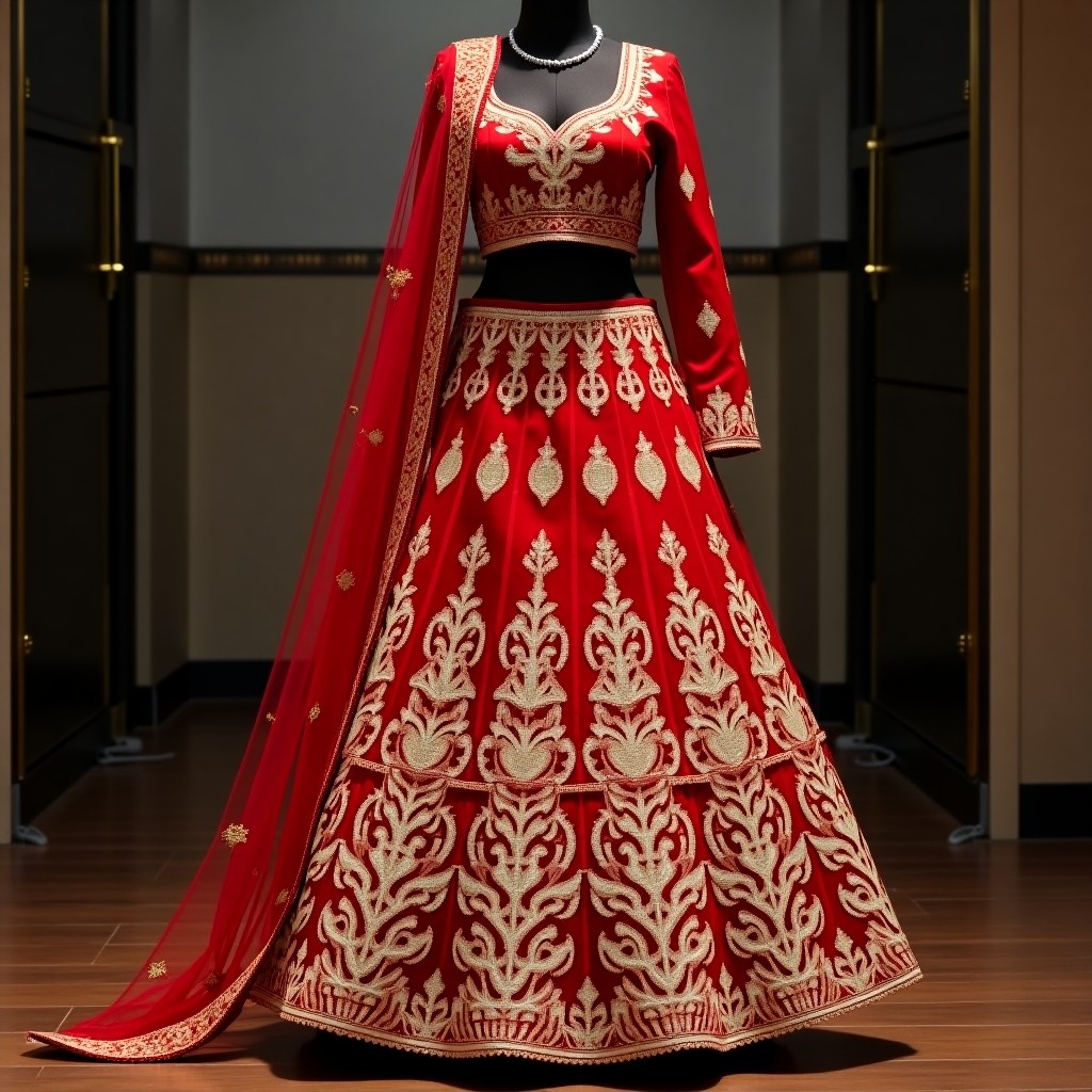 Royal Blossom Festive Lehenga