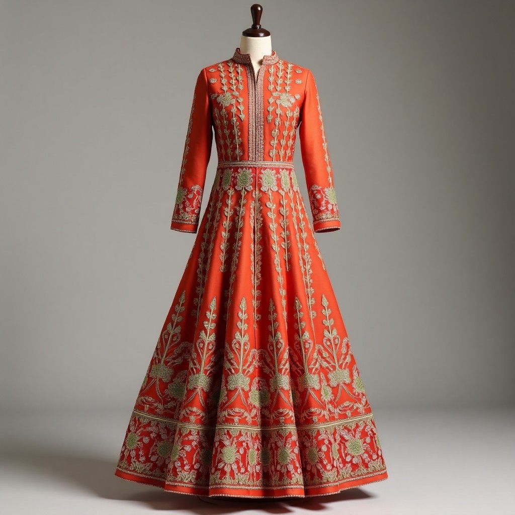 Majestic Floral Wedding Lehenga