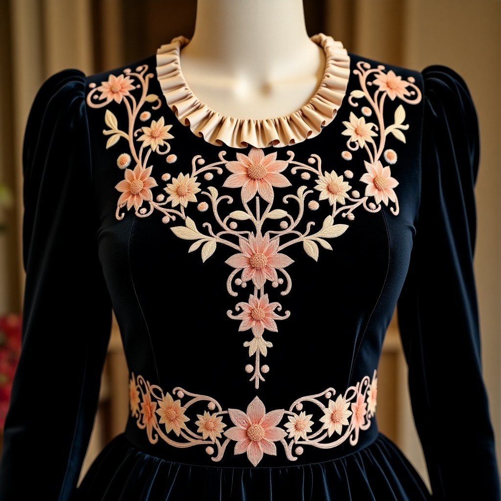 Imperial Rose Garden Court Dress