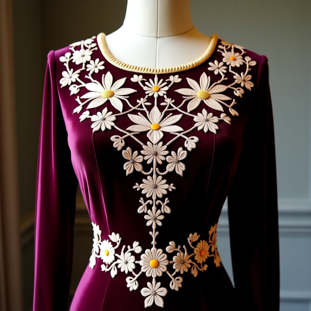 Grand Imperial Floral Gown
