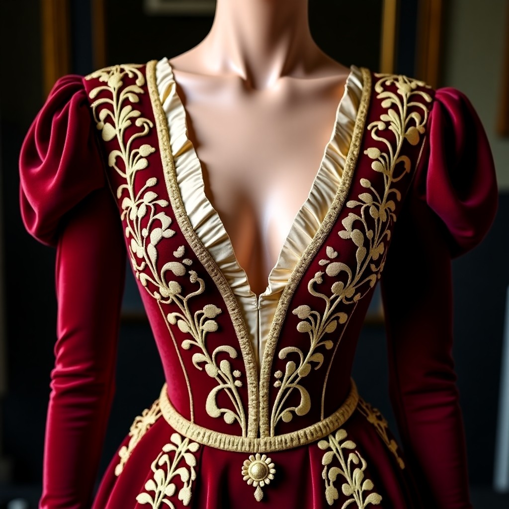 Golden Heritage Fleur Gown