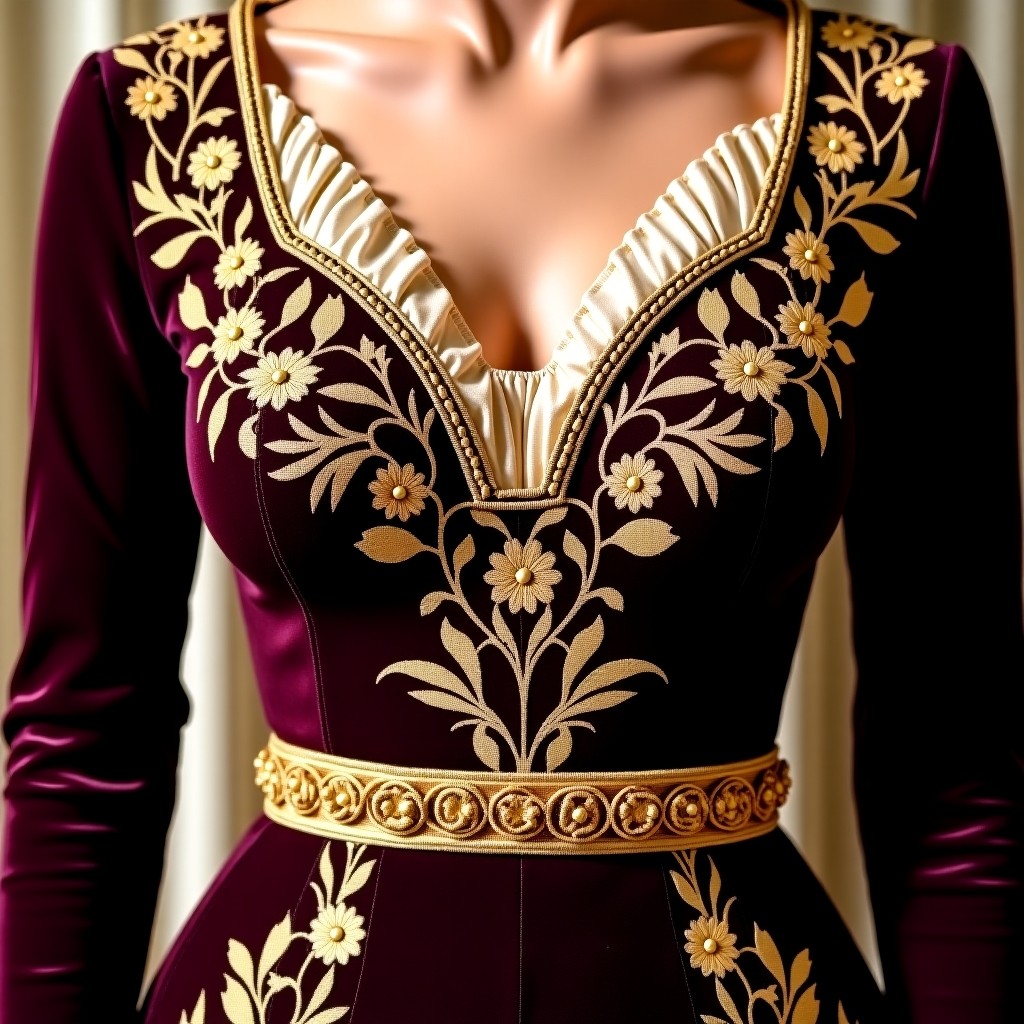 Grand Duchess Rose Court Dress