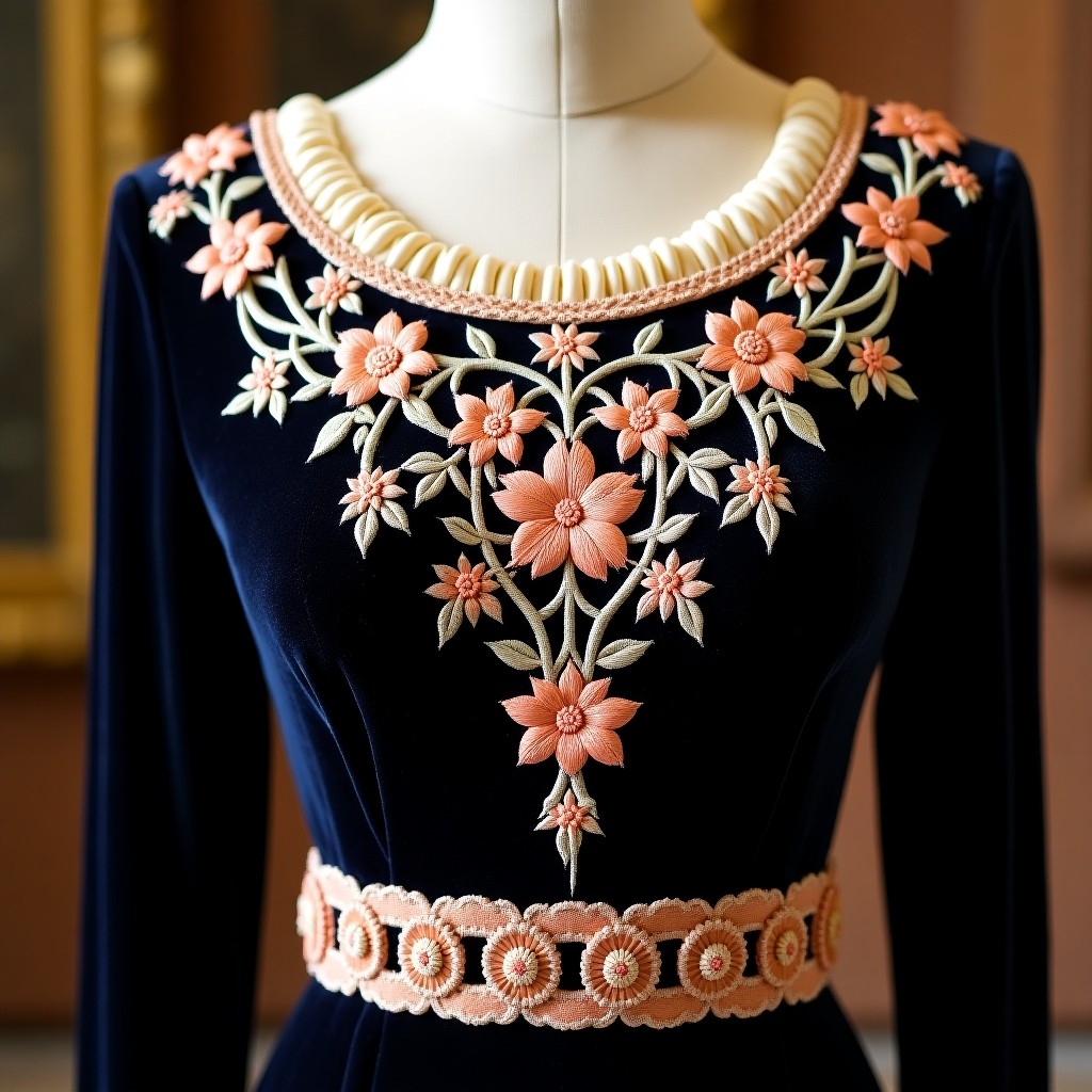 Classic Royal Garden Court Dress