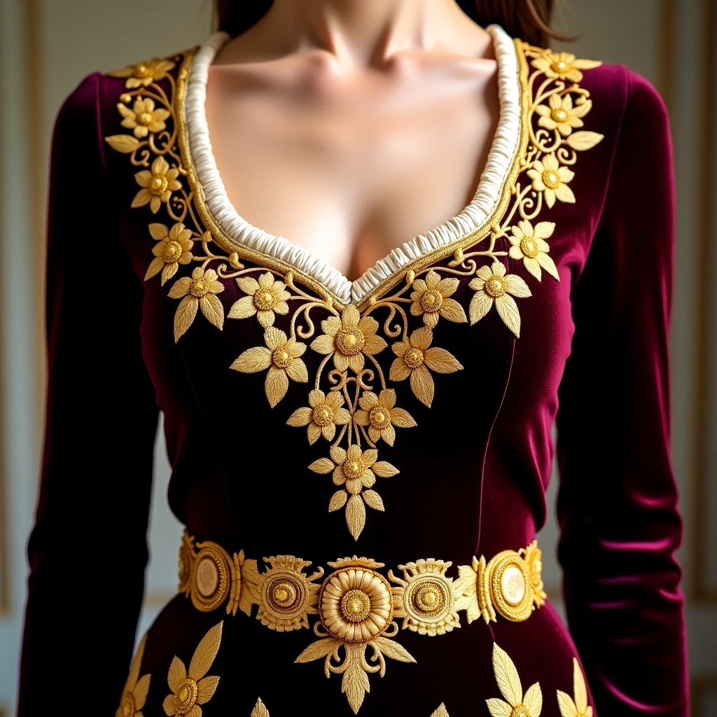 Royal Heritage Rose Gown