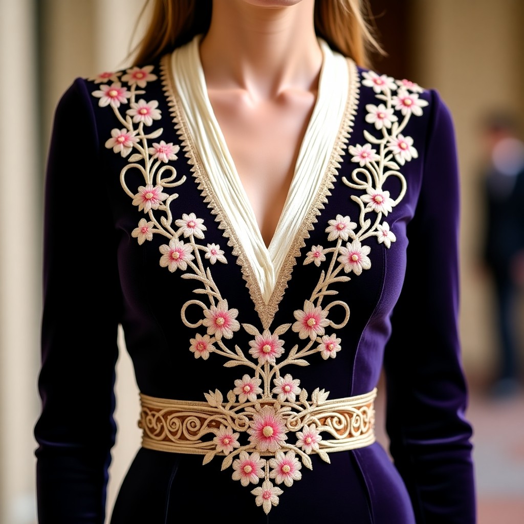 Imperial Vine Garden Court Gown