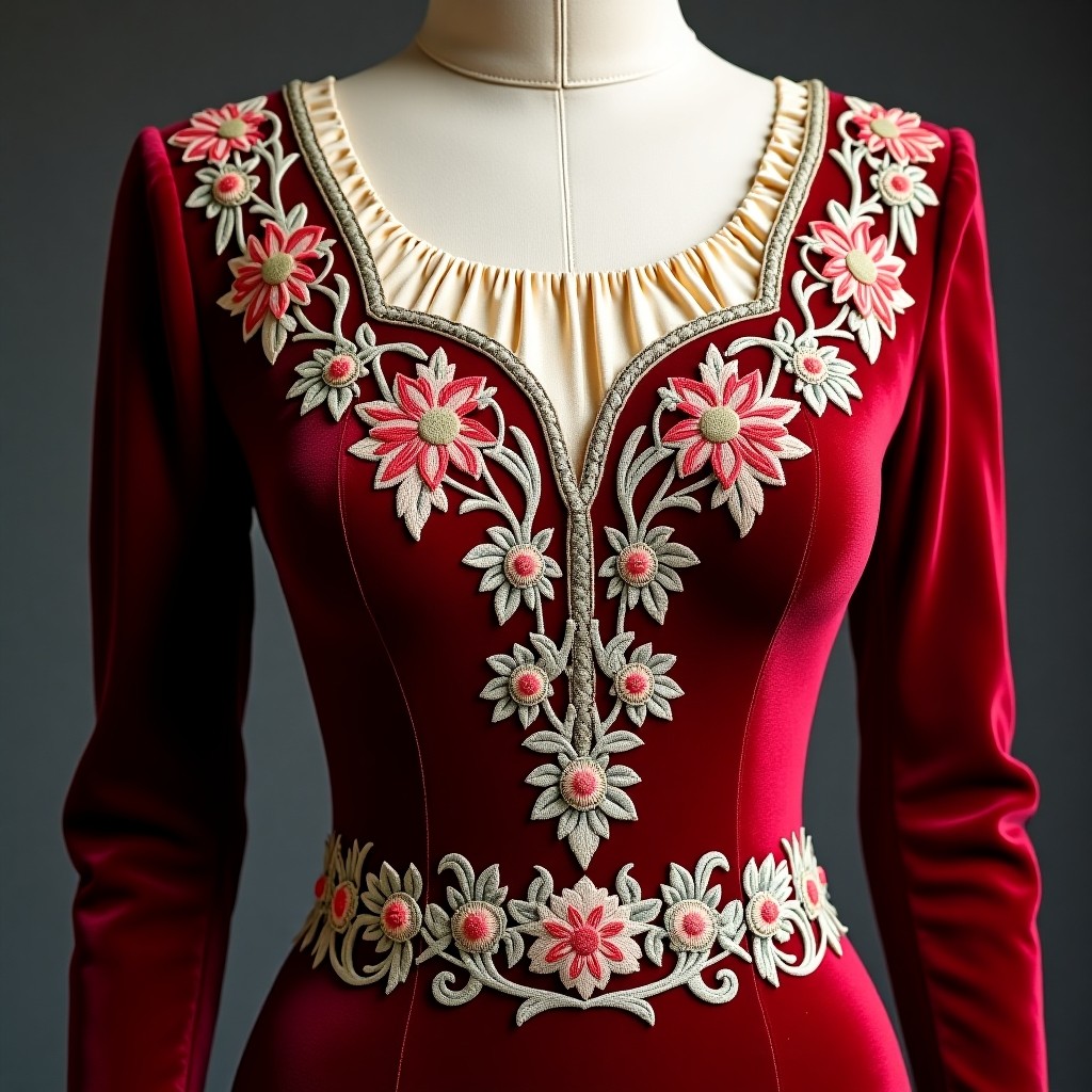 Royal Duchess Rose Garden Dress