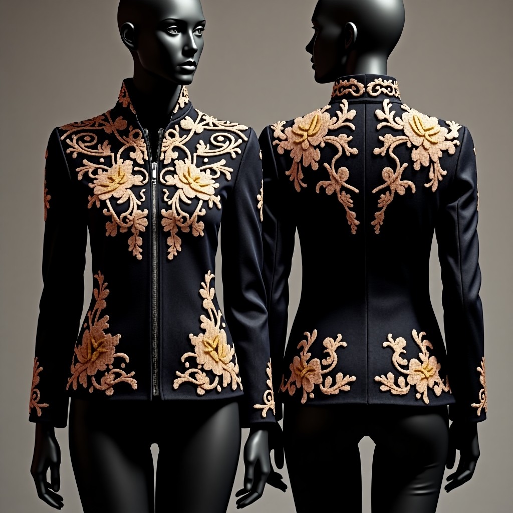 Fancy Imperial Embroidered Fashion Jacket