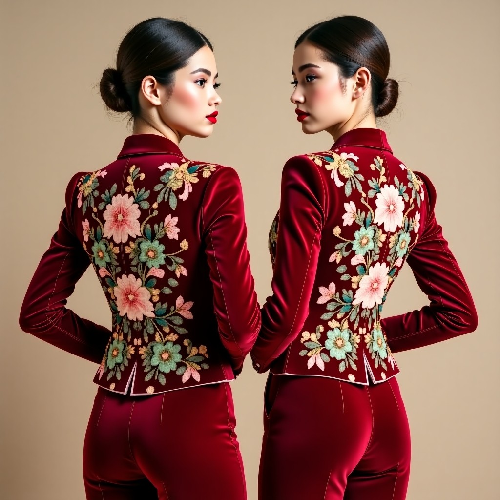 Premium Floral Statement Jacket