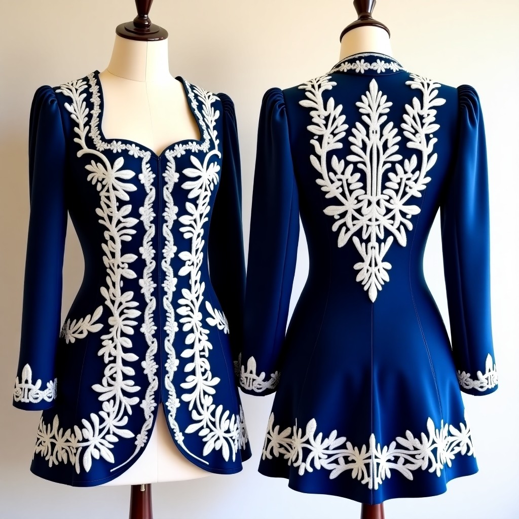Premium Raised Embroidery Fashion Jacket