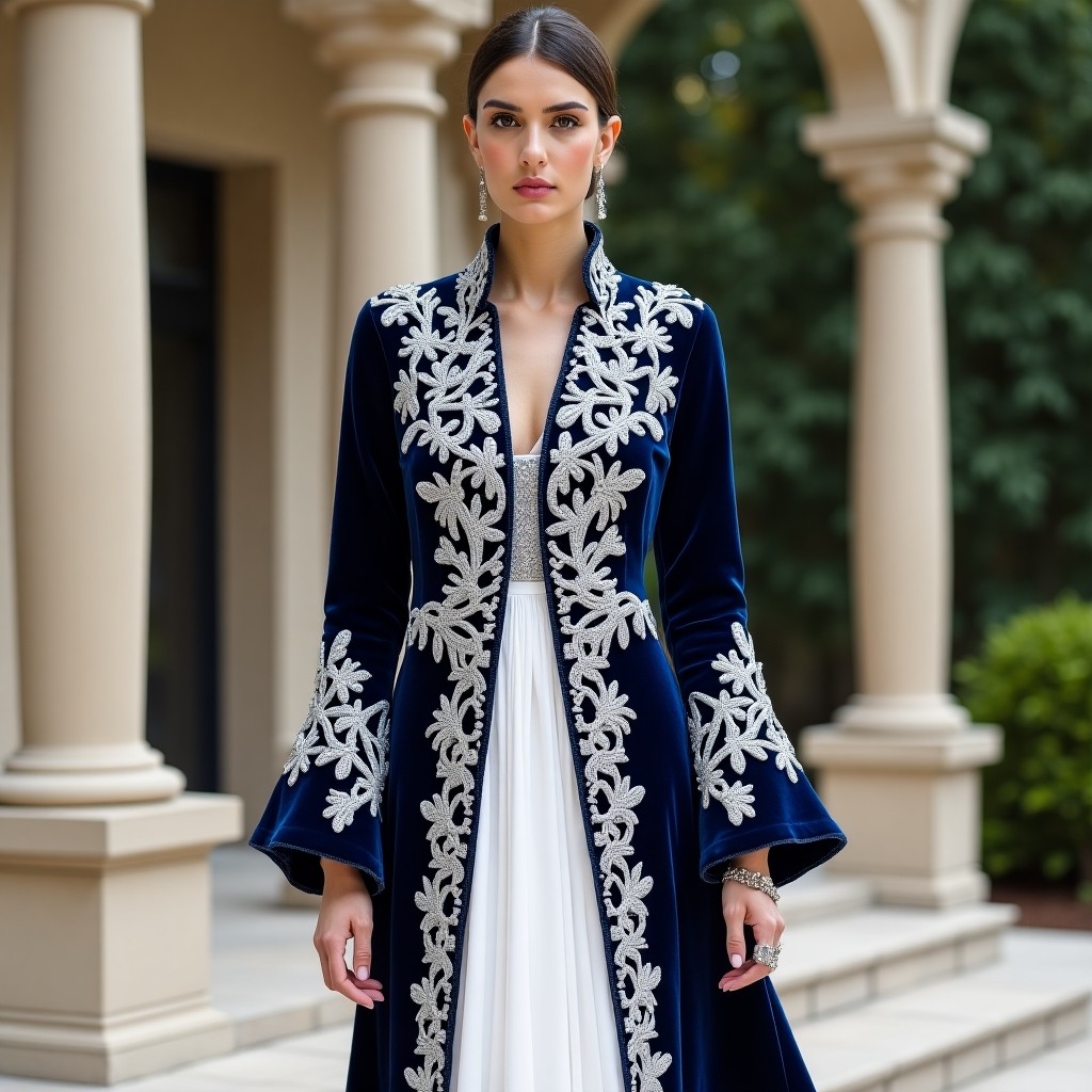 Timeless Moroccan Leaf Blossom Fashion