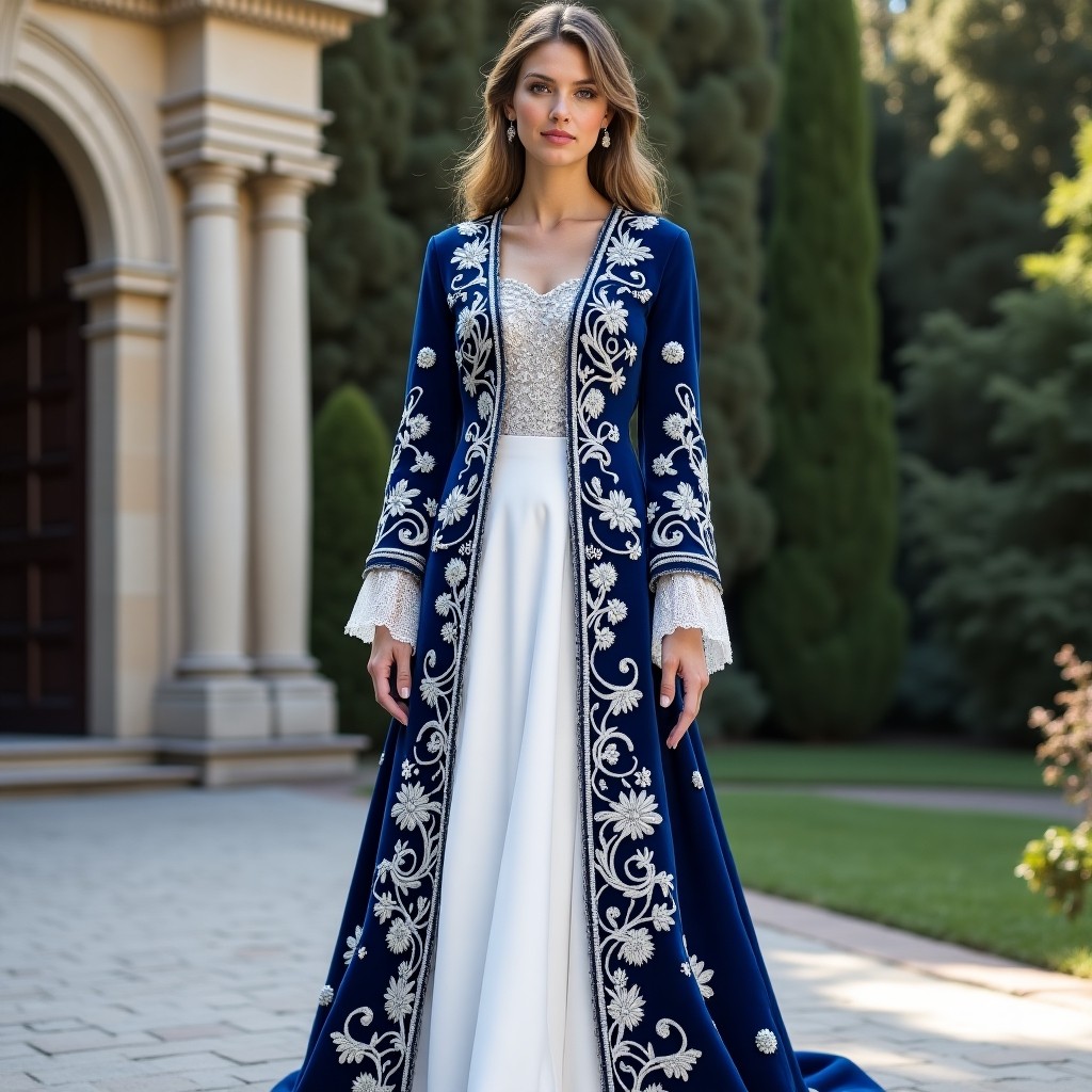 Refined Moroccan Blossom Scroll Fashion