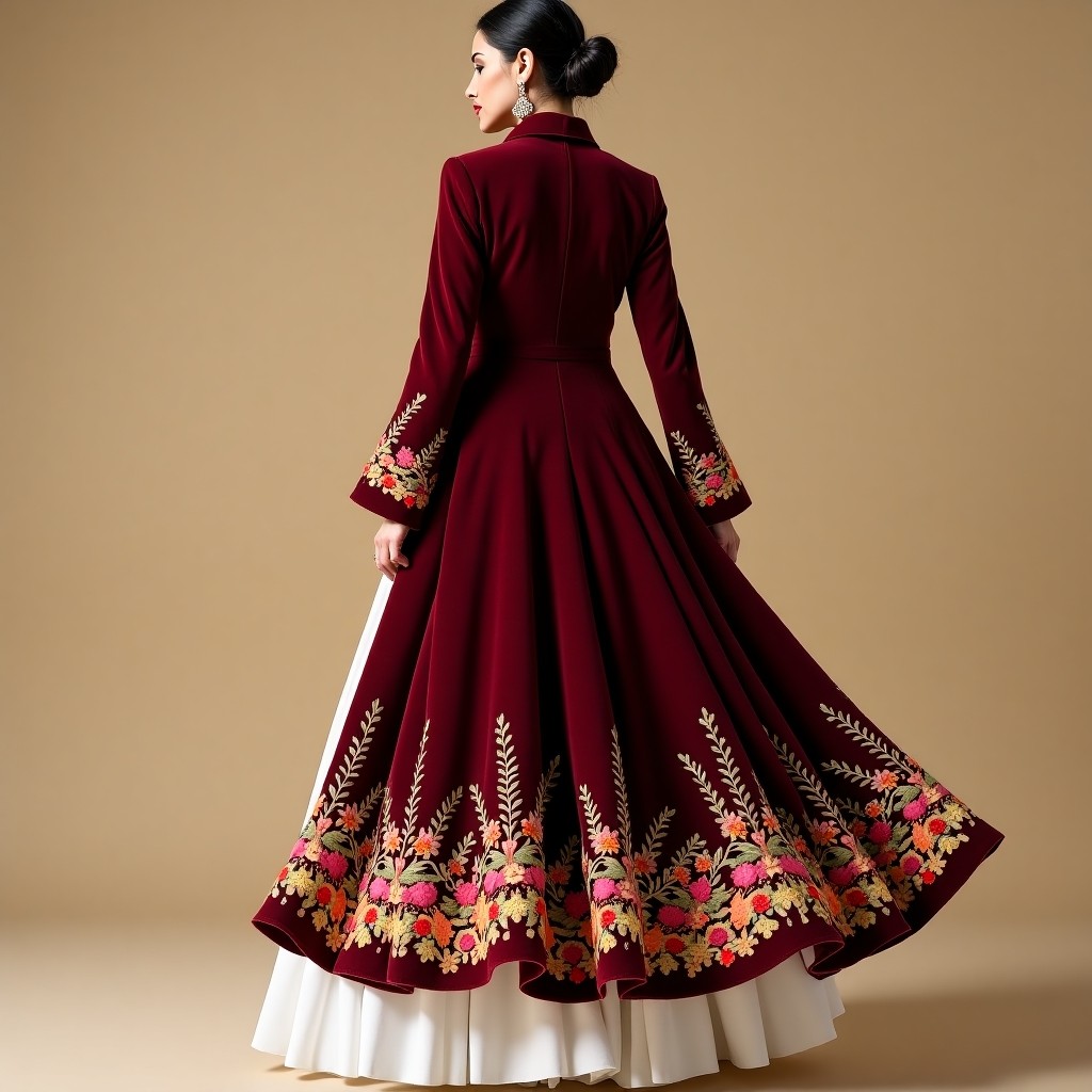 Royal Moroccan Arabesque Vine Fashion