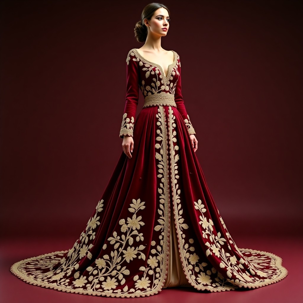 Royal Macedonian Ornamental Heritage Dress