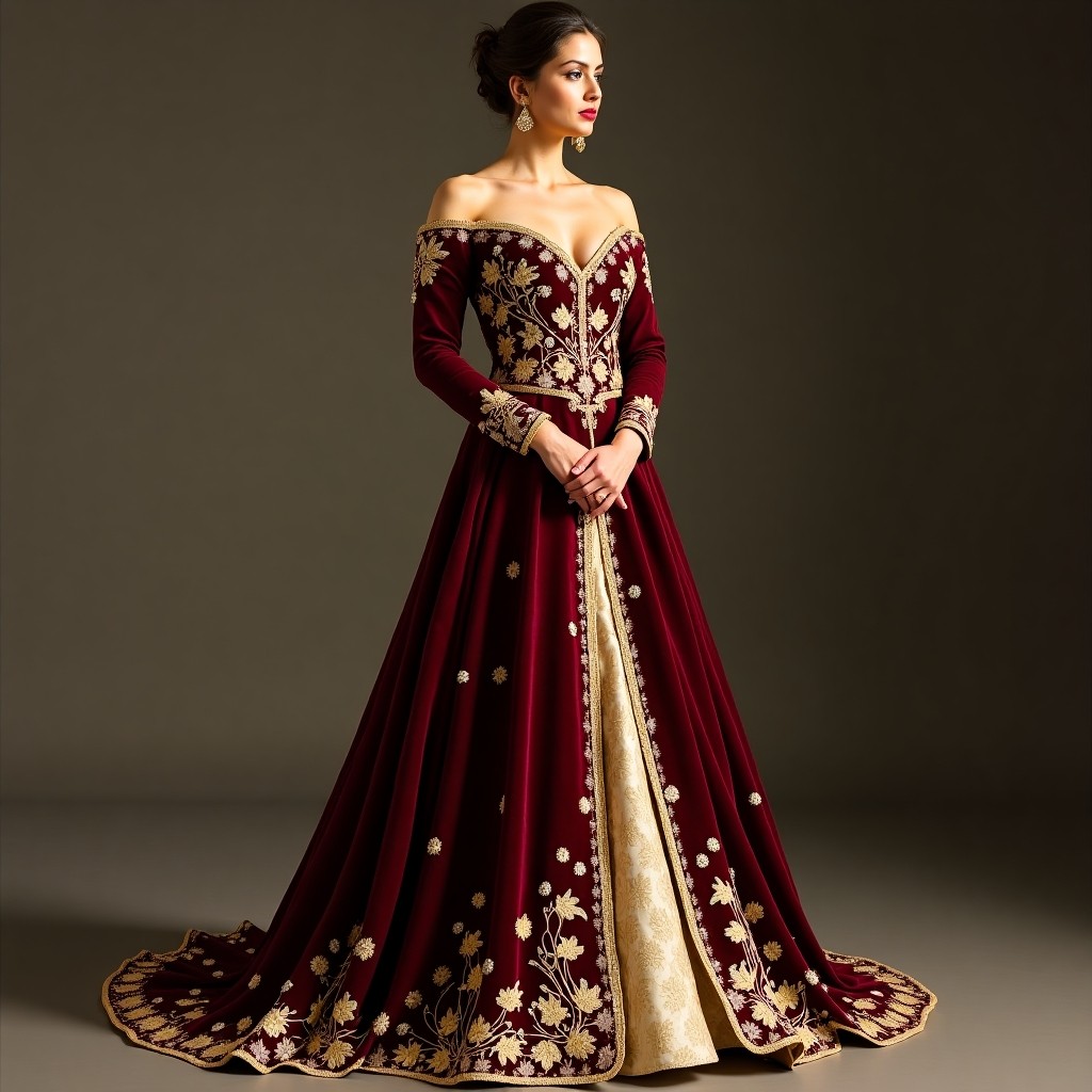 Classic Embroidered MACEDONIAN FOLK DRESS